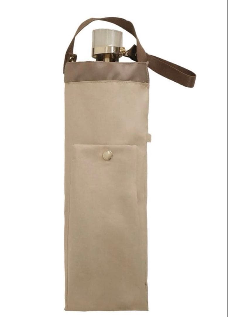 【新品未使用】友利新先生　日傘55 ブロンズゴールド 晴雨兼用　フワクール