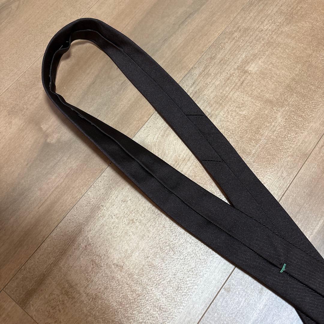 ルイジボレッリ ダークブラウン ネクタイ