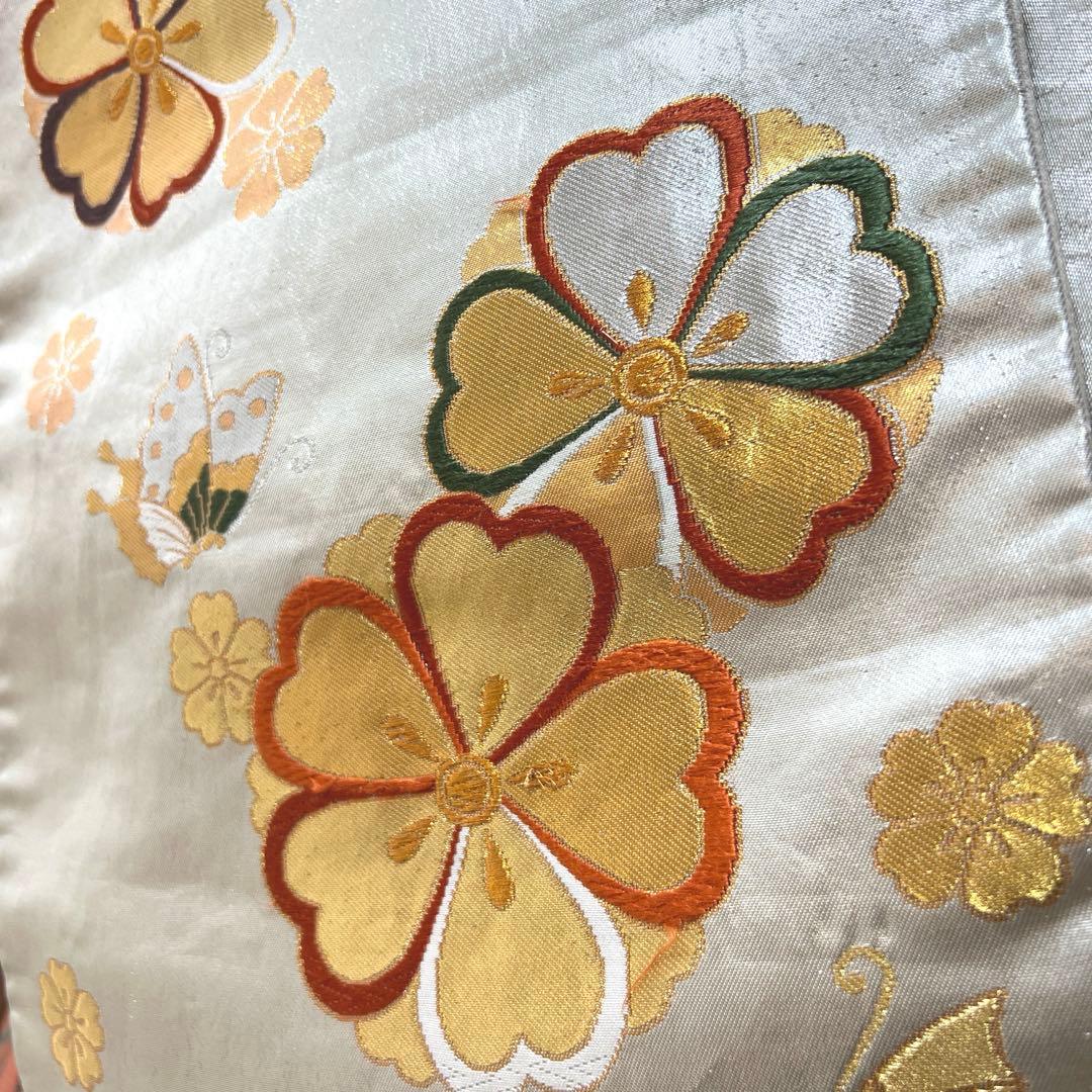 394 振袖フルセット 正絹 ダスティピンク くすみピンク 桃 金彩 暈し染め