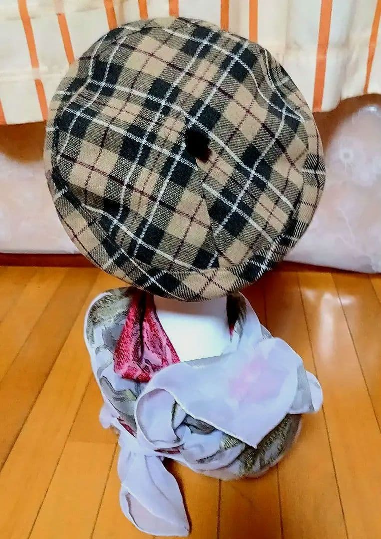 ヴィヴィアンウエストウッド　90sヴィンテージ！　ライセンス初期チェックベレー帽