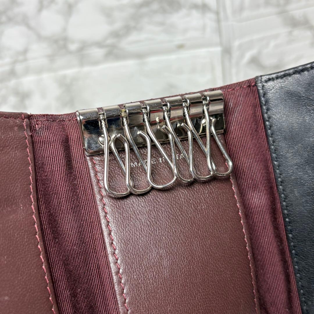 CHANEL シャネル　マトラッセ ラムスキン　キーケース　ココマーク