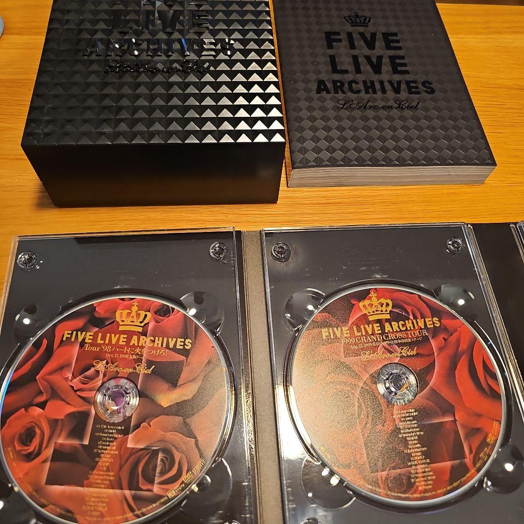 ラルクアンシエル FIVE LIVE ARCHIVES 1/2