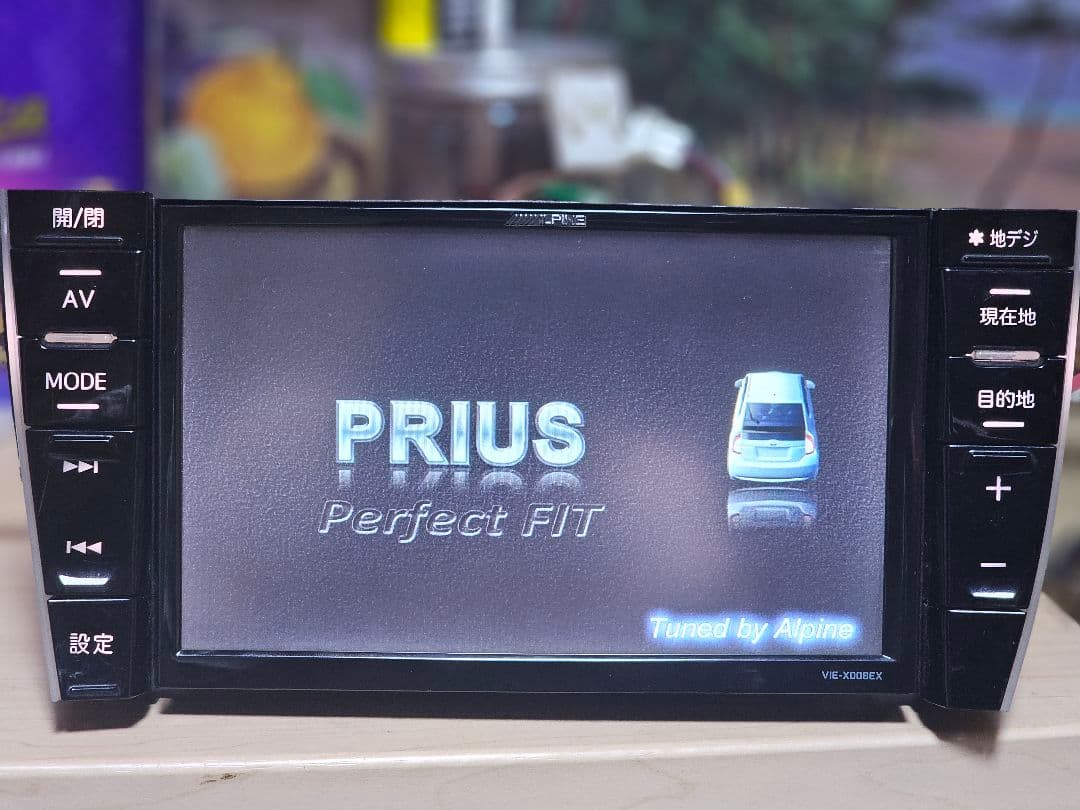 プリウス30 アルパイン VIE-X008EX 8インチ 動 作確認済み2015