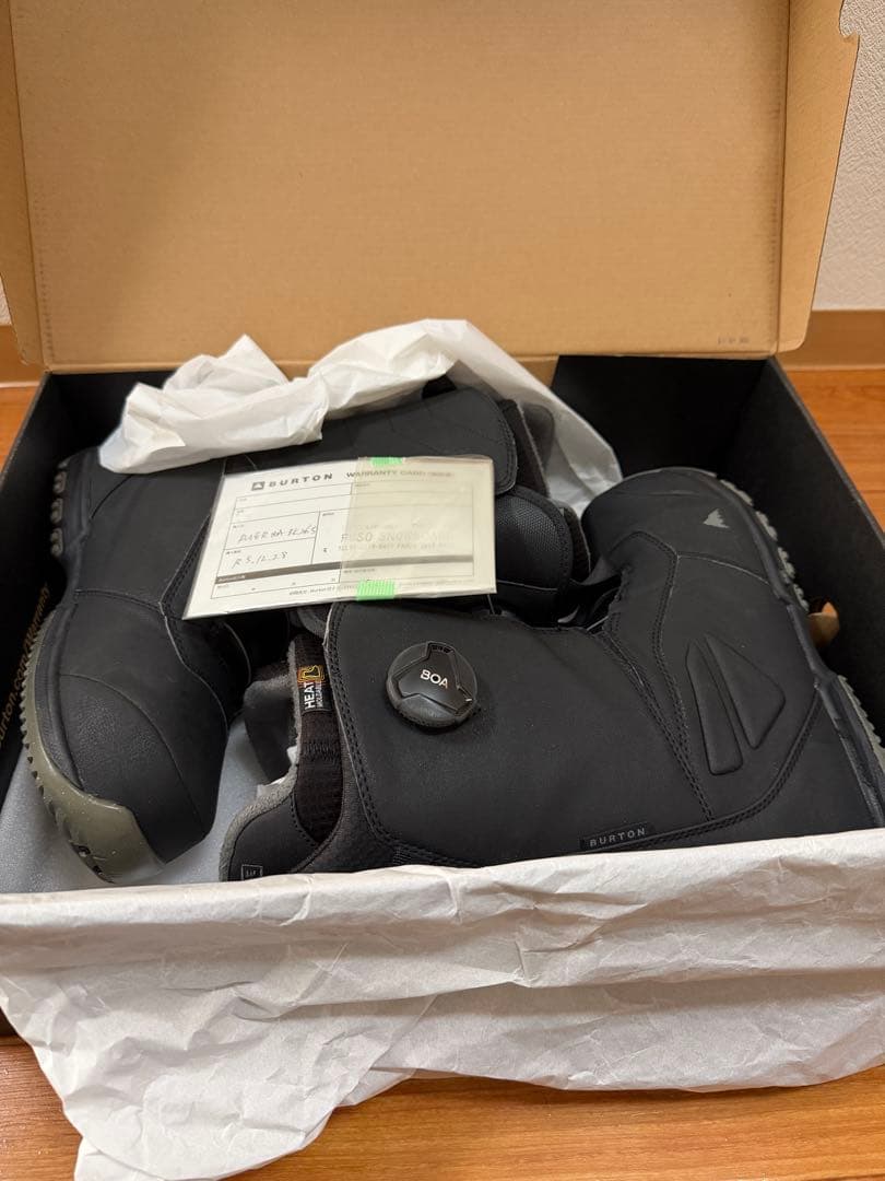 Burtonブーツ 23-24 Ruler 26.5cm Wide BOA 黒