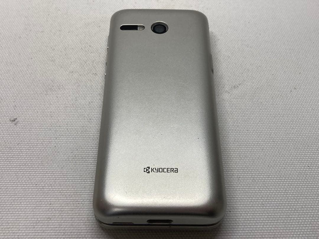 美品　au　KYF41　かんたんケータイ　SIMフリー　a01a224dd