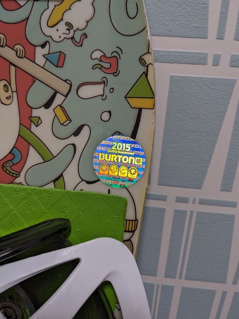 バートンキッズ　スノーボードセット　90センチ　18.5センチ
