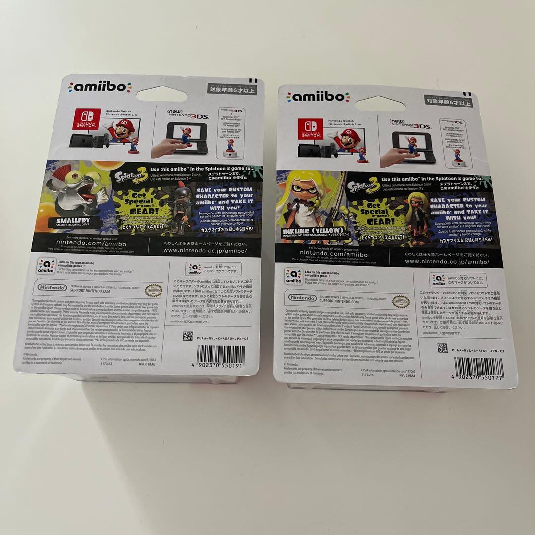 amiibo アミーボ Splatoon スプラトゥーン　まとめ　セット