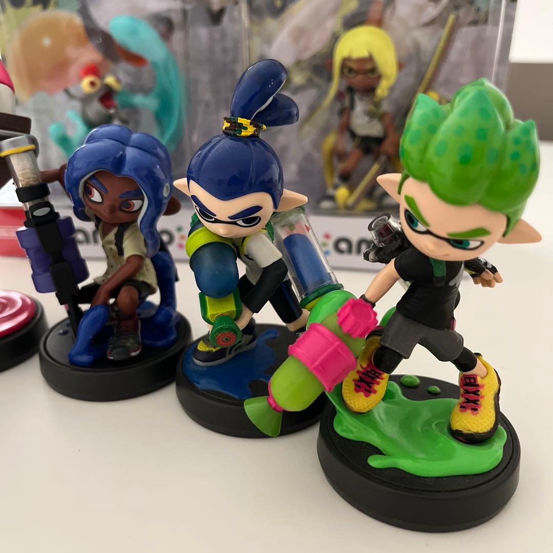 amiibo アミーボ Splatoon スプラトゥーン　まとめ　セット