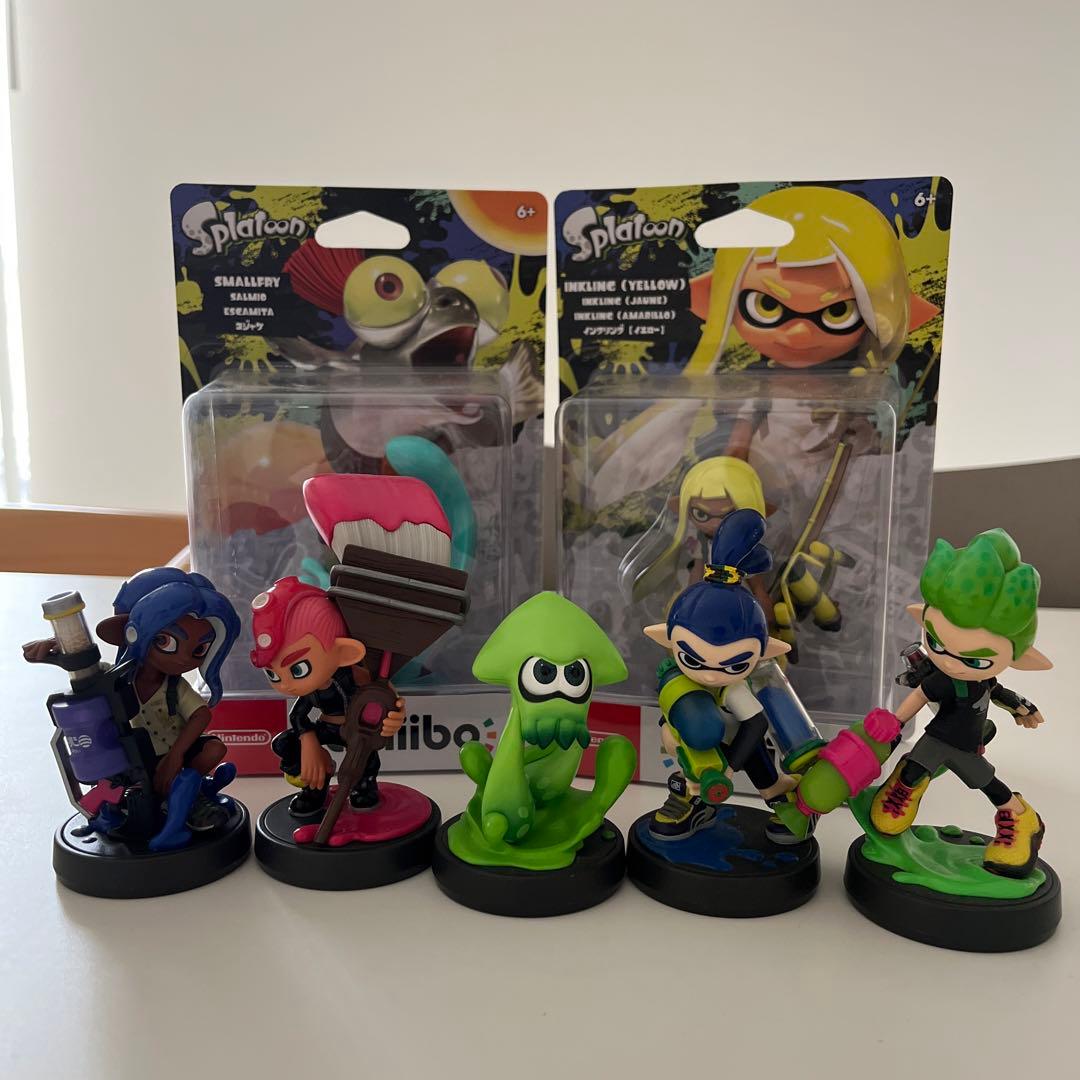 amiibo アミーボ Splatoon スプラトゥーン　まとめ　セット