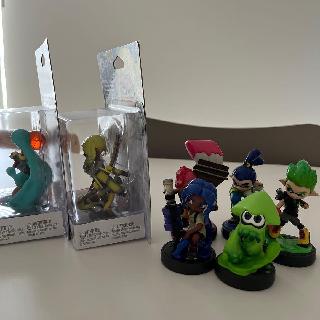 amiibo アミーボ Splatoon スプラトゥーン　まとめ　セット
