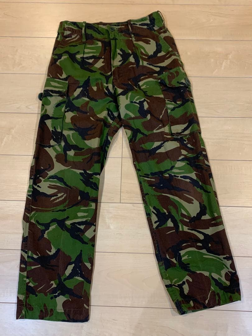 イギリス軍　迷彩　コンバットジャケット　装備一式　上下　セットアップ　ミリタリー