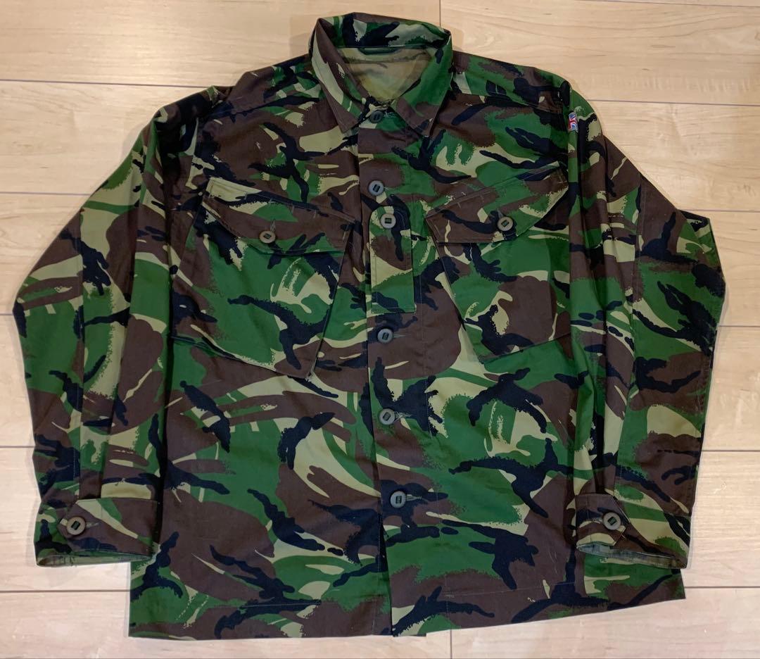 イギリス軍　迷彩　コンバットジャケット　装備一式　上下　セットアップ　ミリタリー