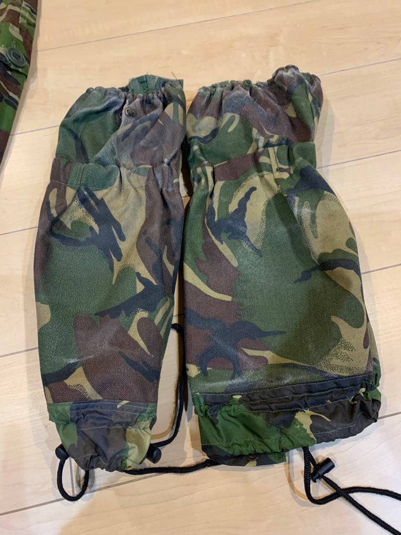 イギリス軍　迷彩　コンバットジャケット　装備一式　上下　セットアップ　ミリタリー
