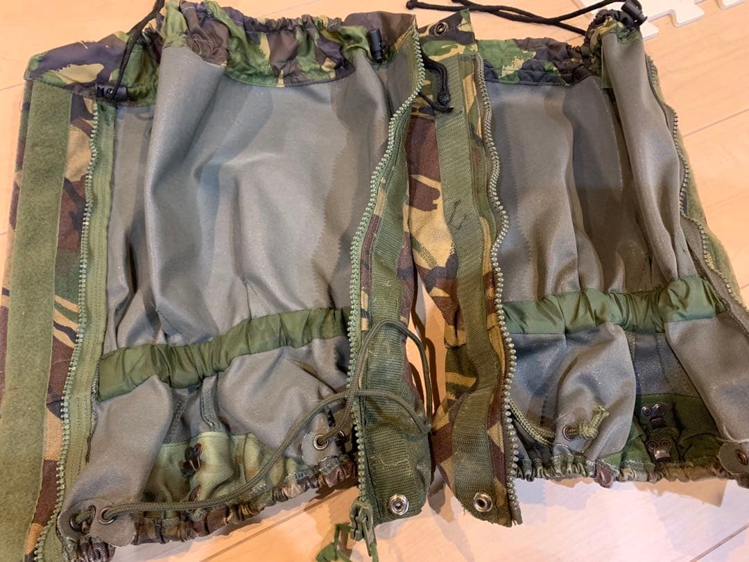 イギリス軍　迷彩　コンバットジャケット　装備一式　上下　セットアップ　ミリタリー