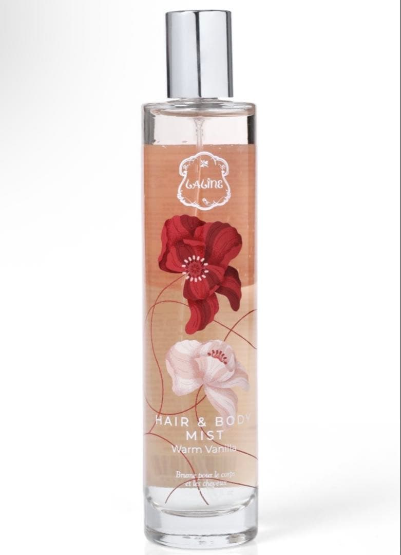 ラリンLaline ウォームバニラ ヘア&ボディミスト 100mL 2本セット
