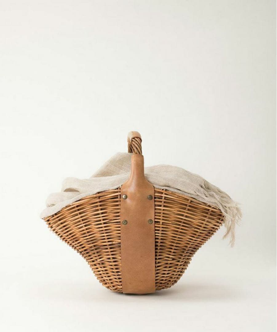 ebagos★ 1本手 オイルショルダー 紅籐 brown エバゴス★美品