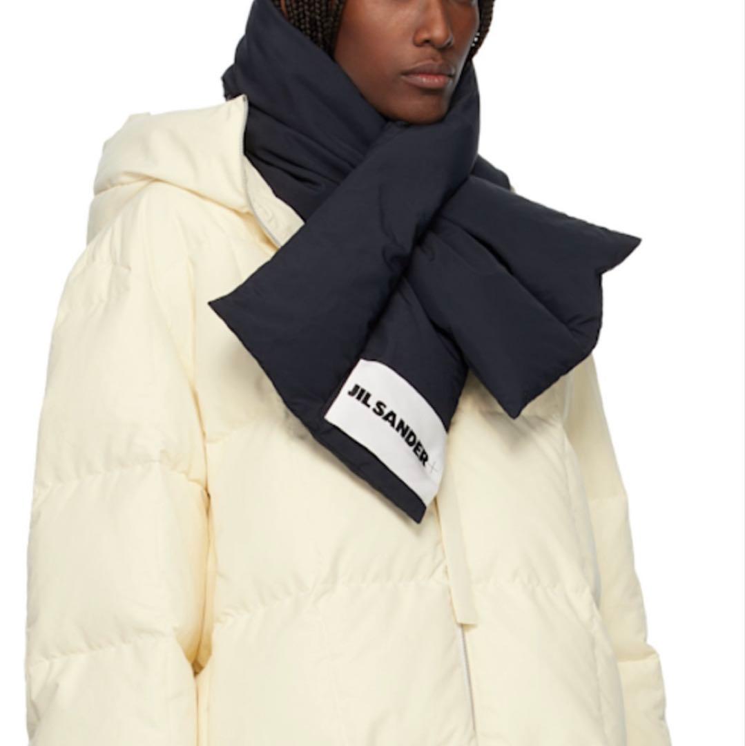 【期間限定最終値下げ中】JIL SANDER ダウンマフラー　ショッパー付き