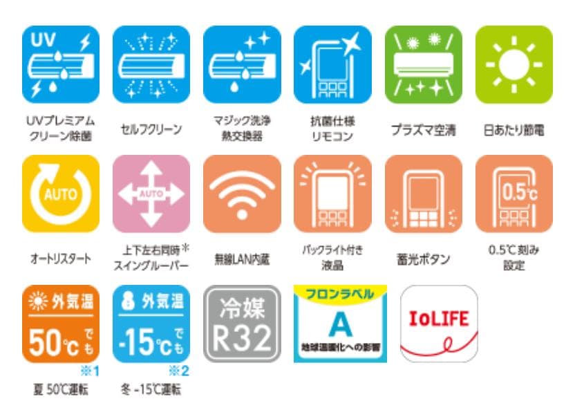 【野乃子】⭕️2024年製東芝6～9畳用エアコン✅設置工事可✅分解洗浄済