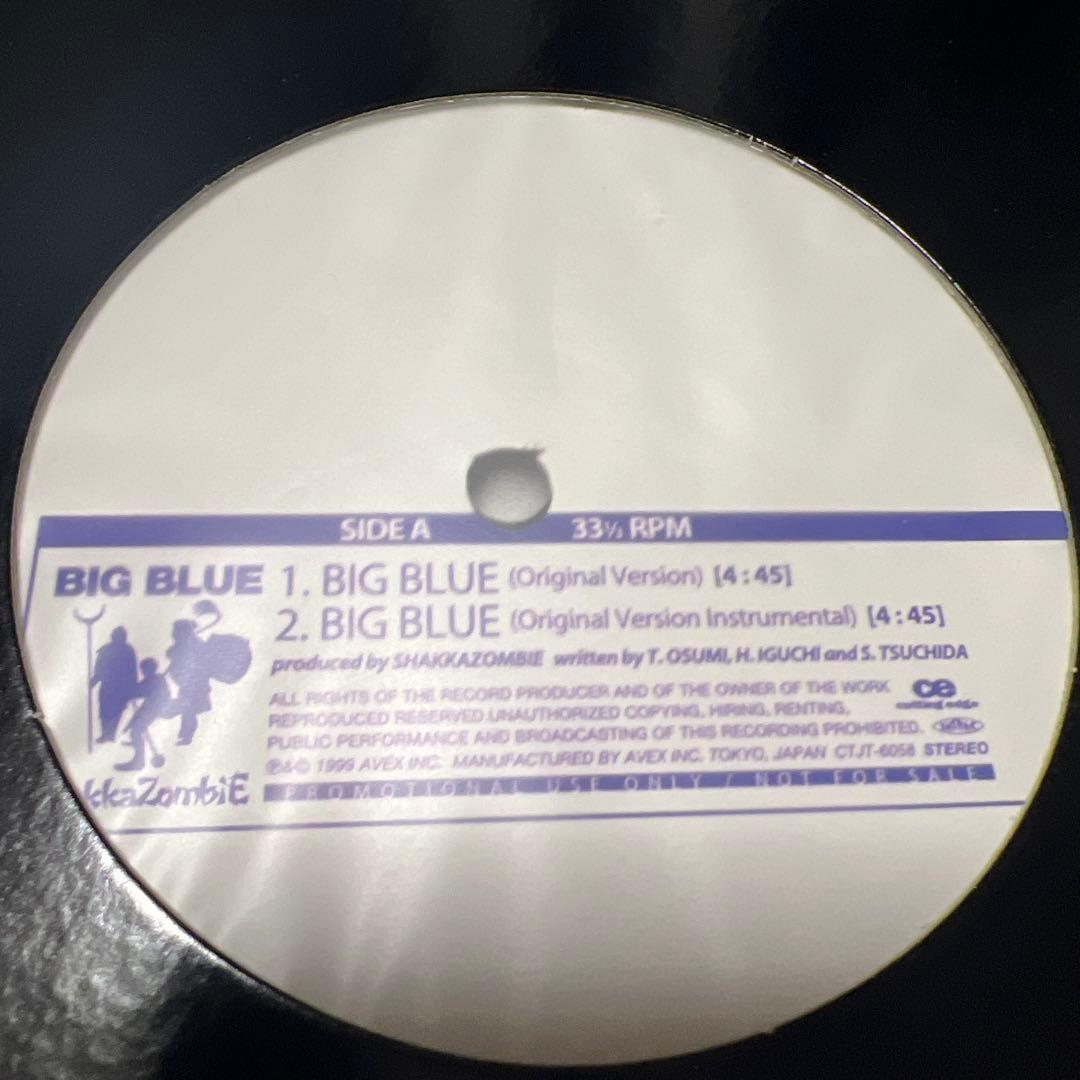 SHAKAZOMBIE BIG BLUE レコード