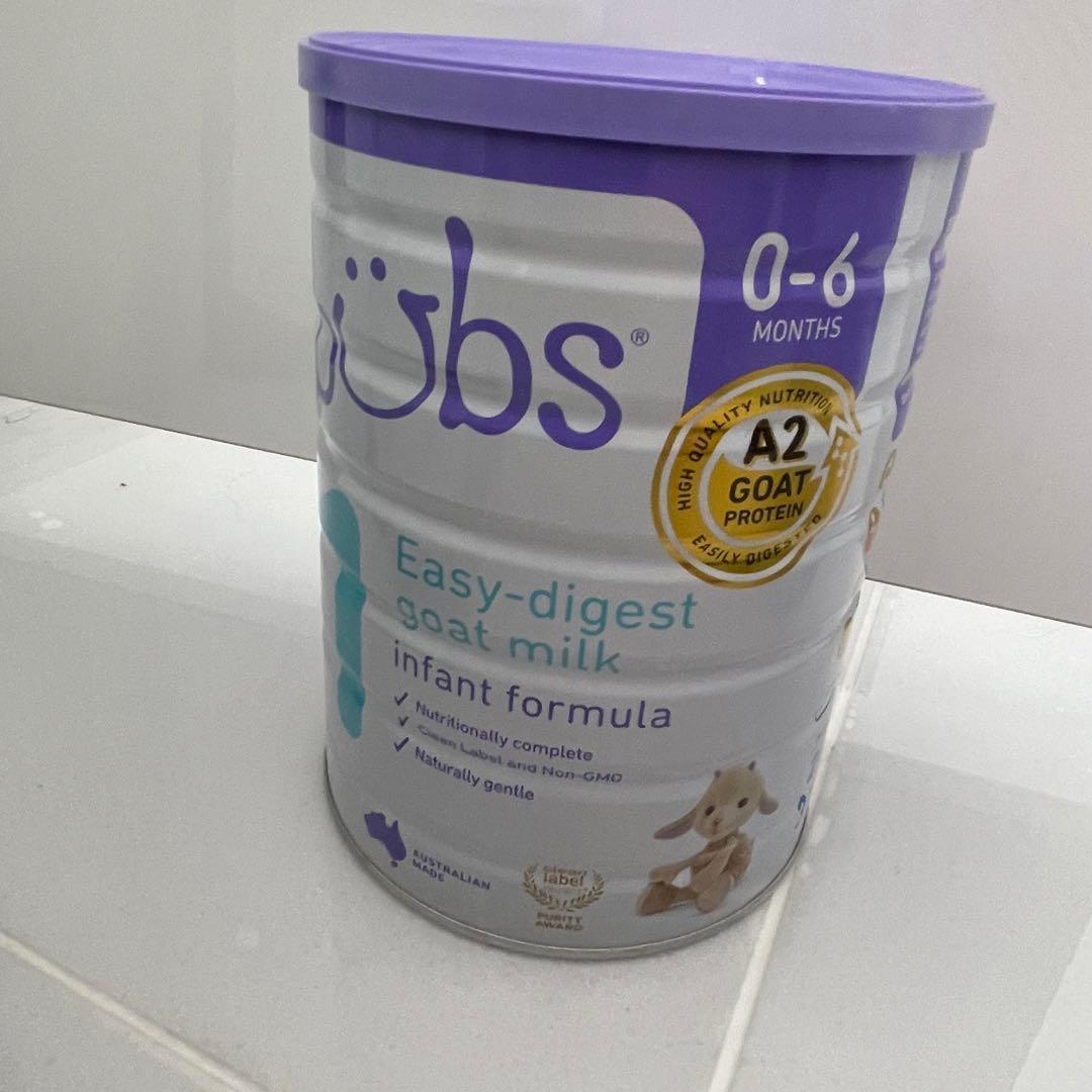 Bubs（バブズ）A2 ヤギミルク・山羊・ゴート粉ミルク 0-6ヶ月用
