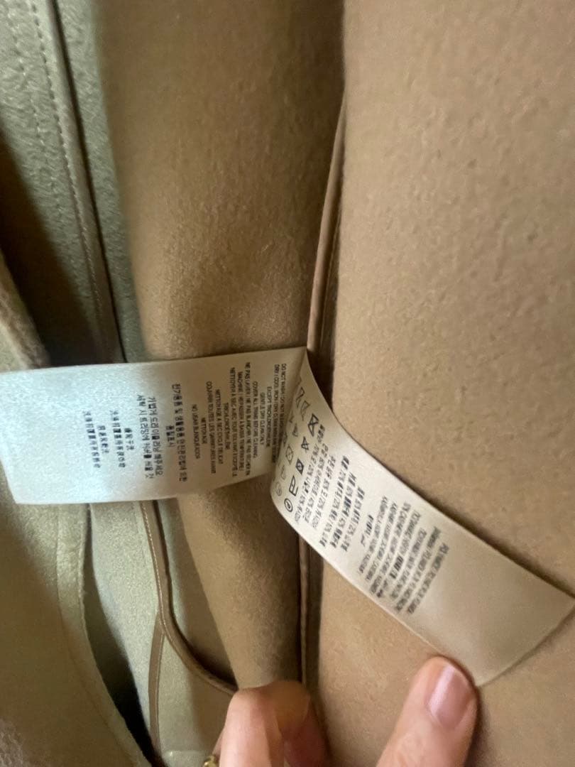 BURBERRY ウールカシミア　テーラードコート