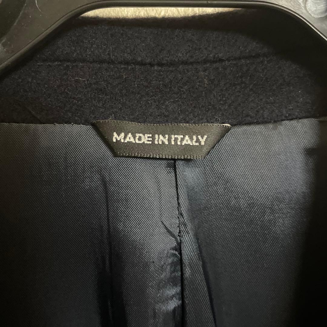 ALEXANDER MCQUEEN ネイビー チェスターコート