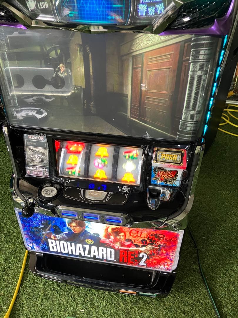 とまと　 スロット　バイオハザードRE：2 XB　実機