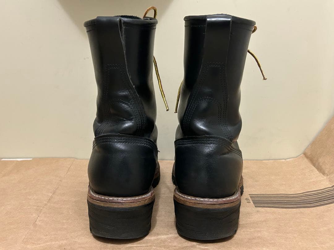 REDWING 2218 US 9.5 黒 ロガーブーツ　レッドウィング