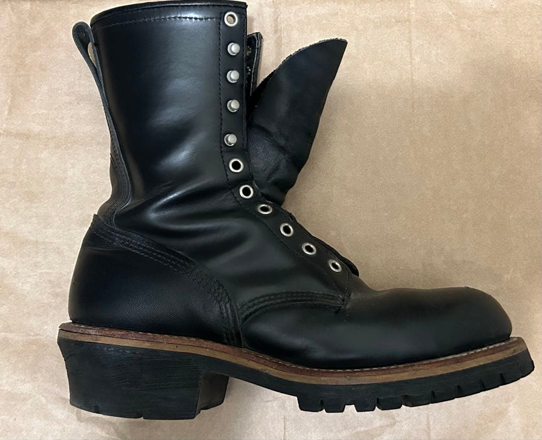 REDWING 2218 US 9.5 黒 ロガーブーツ　レッドウィング