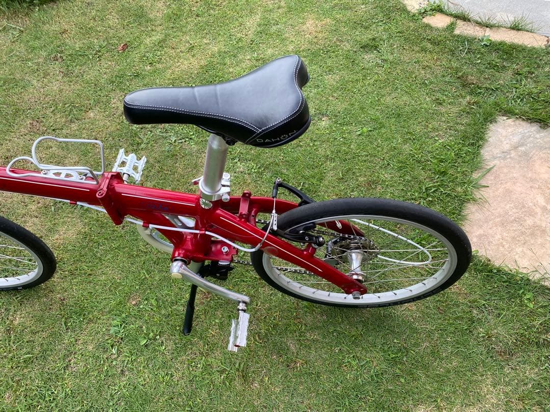 折りたたみ自転車 ダホンROUTE 新品部品多数　輪行バッグに入れて発送