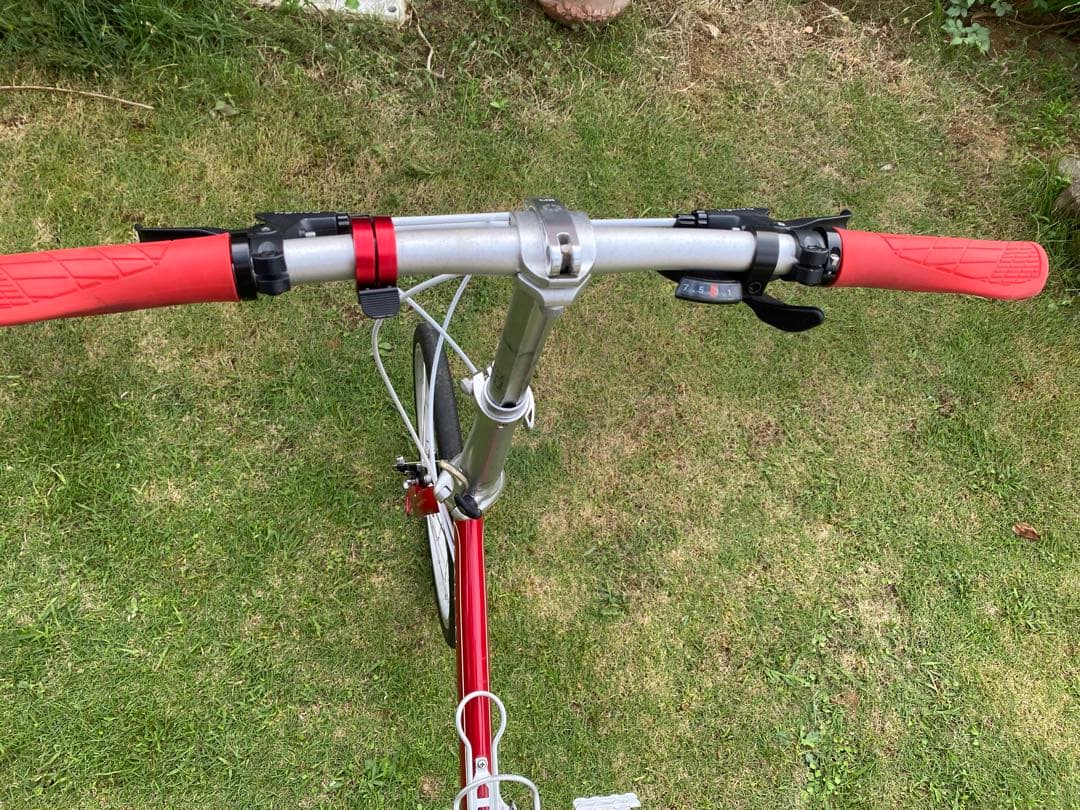 折りたたみ自転車 ダホンROUTE 新品部品多数　輪行バッグに入れて発送