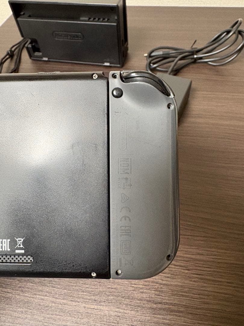 あ*と様 Nintendo Switch 本体 グレー ⚠️注意事項あり