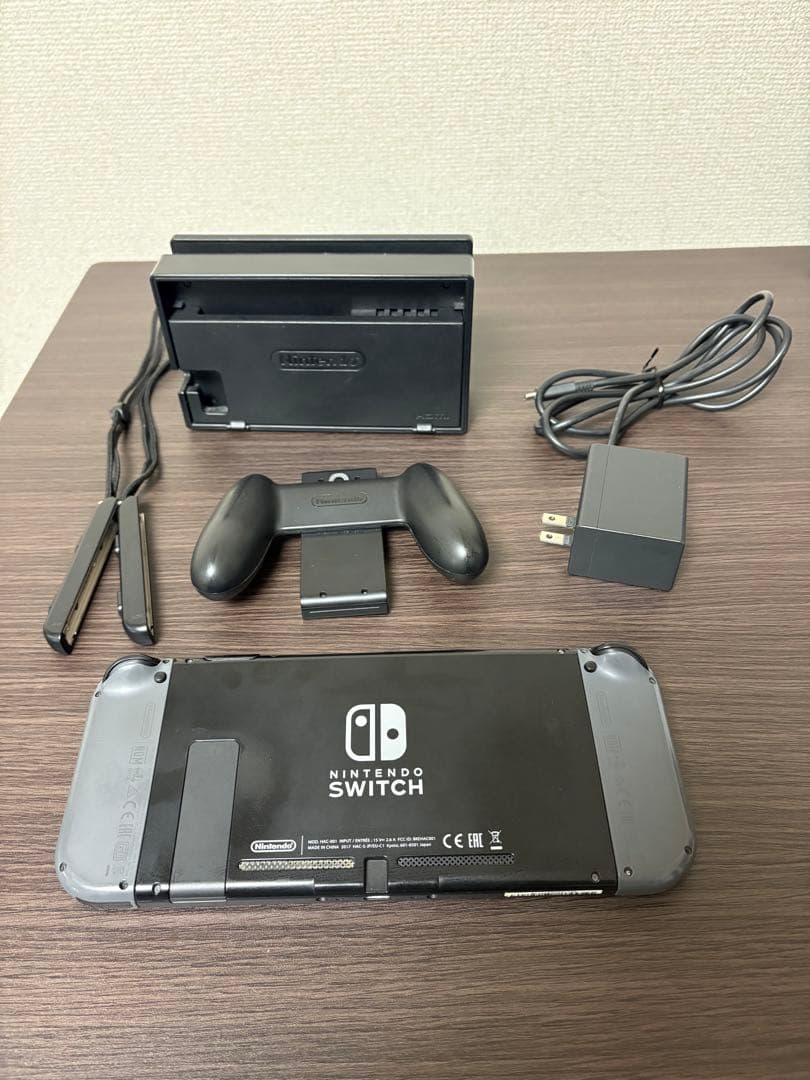 あ*と様 Nintendo Switch 本体 グレー ⚠️注意事項あり