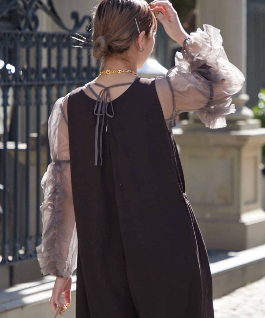 ドレス ブラウン Ciaopanic パンツドレス オケージョンドレス 結婚式