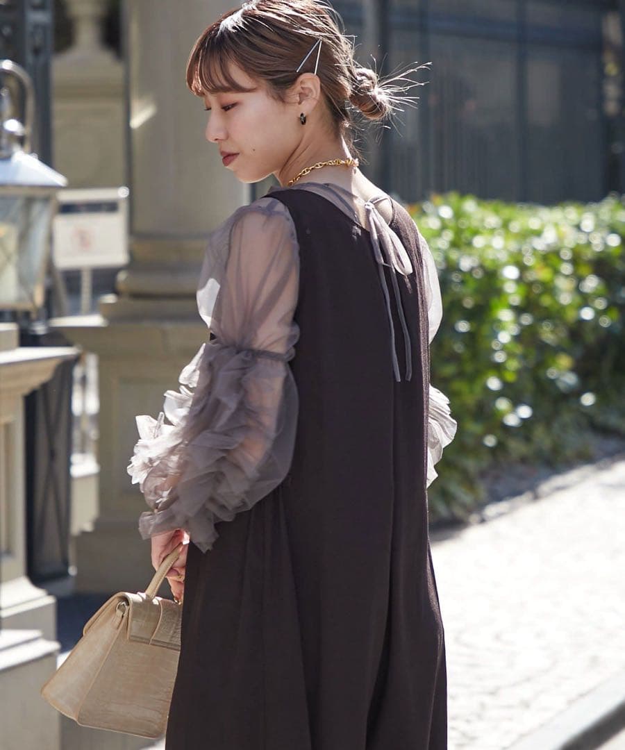 ドレス ブラウン Ciaopanic パンツドレス オケージョンドレス 結婚式