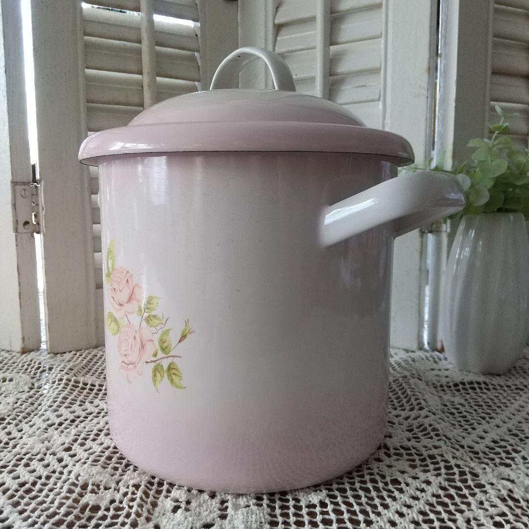 ⭐️未使用⭐️imane イマン【ダイアナローズ】ホーローミニストッカー レア