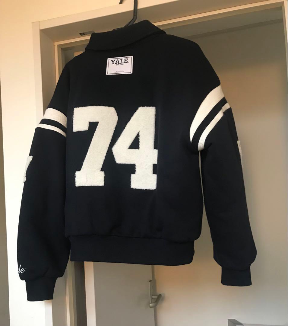 ZARA YALE キルティングジャケット きぬちゃん着用 ネイビー