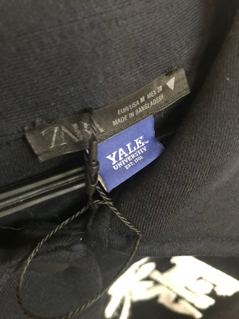 ZARA YALE キルティングジャケット きぬちゃん着用 ネイビー