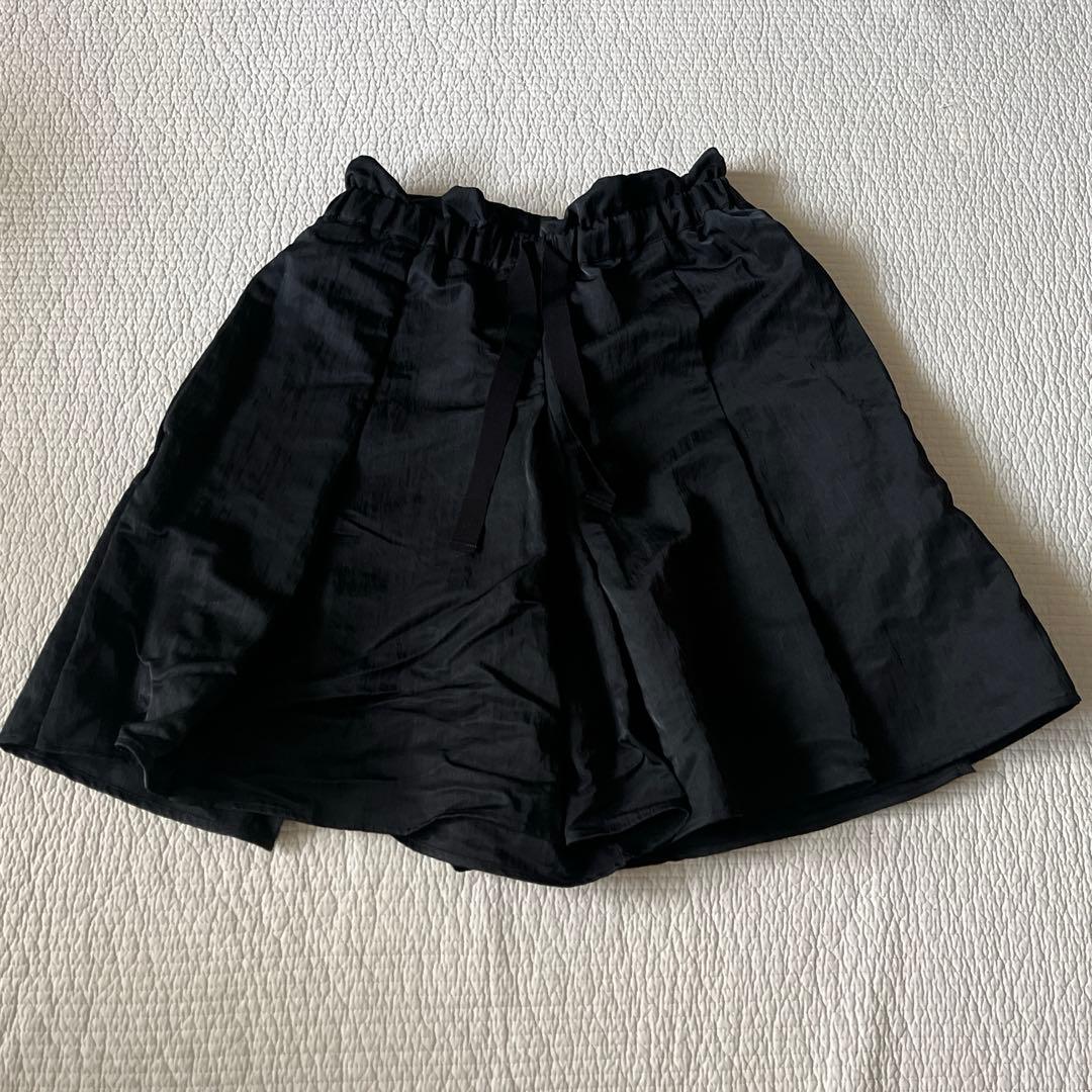 miniさま専用ENFOLD 黒　ショートパンツ　キュロット　38