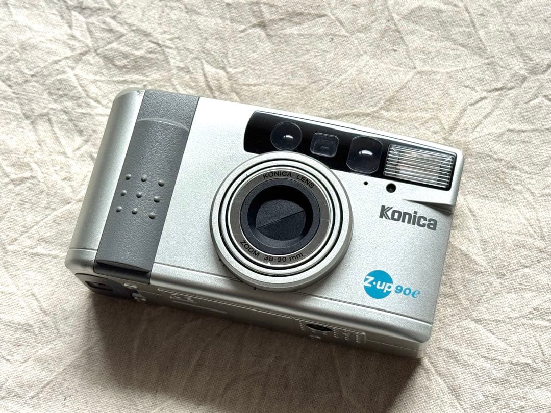 ⌘完動品！ 電池付き、作例あり！ Konica Z-UP 90E⌘