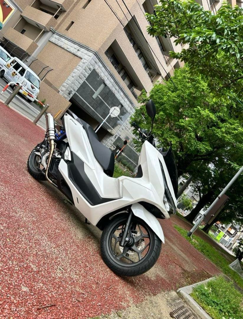 ししまるpcx125 jk05用カスタムマフラー