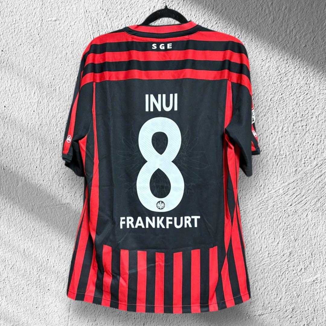 【新品・タグ付き】乾貴士選手2012-2013フランクフルトユニフォーム(L)