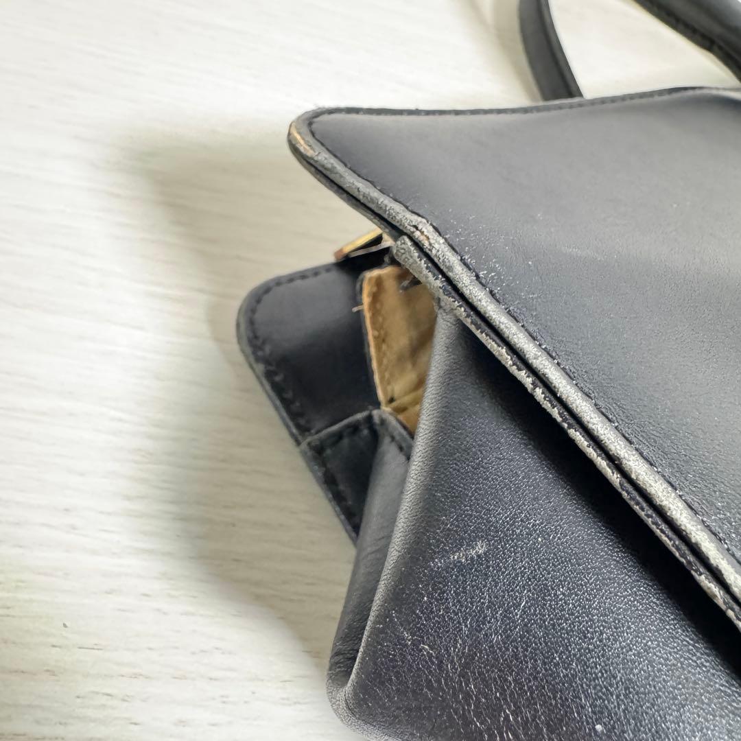 ヴィヴィアンウエストウッド Q18 オーブロゴ レザー ビジネスバッグ ブラック