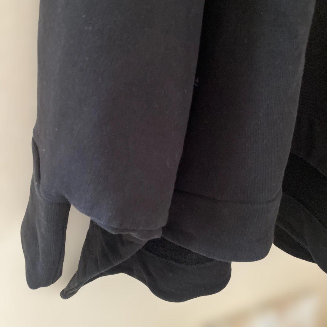 COGTHEBIGSMOKE コグザビッグスモーク　タートルネック黒スウェット