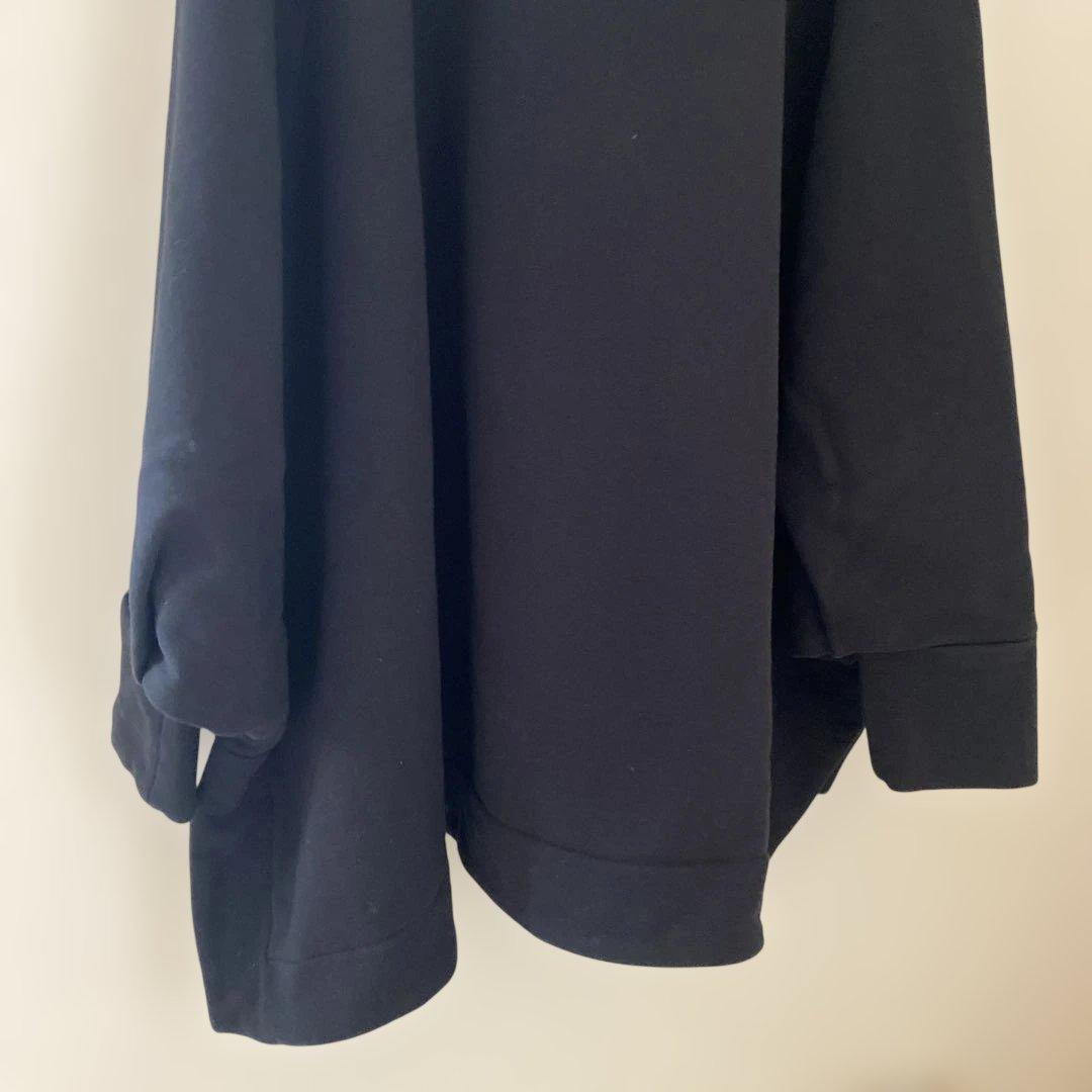 COGTHEBIGSMOKE コグザビッグスモーク　タートルネック黒スウェット