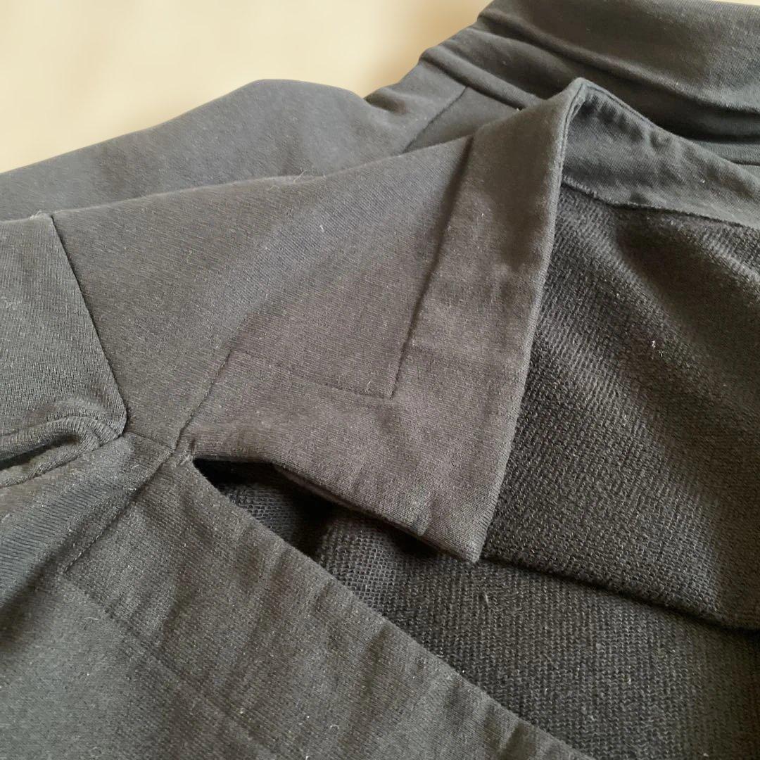 COGTHEBIGSMOKE コグザビッグスモーク　タートルネック黒スウェット