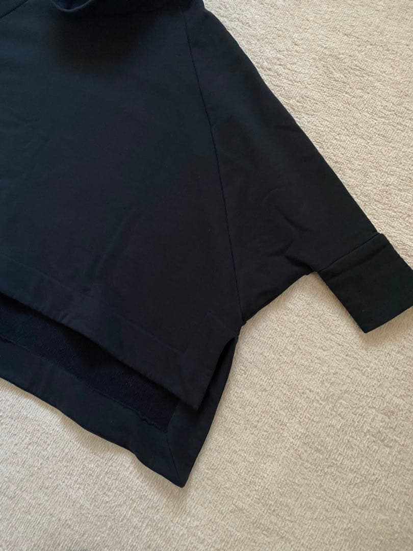 COGTHEBIGSMOKE コグザビッグスモーク　タートルネック黒スウェット