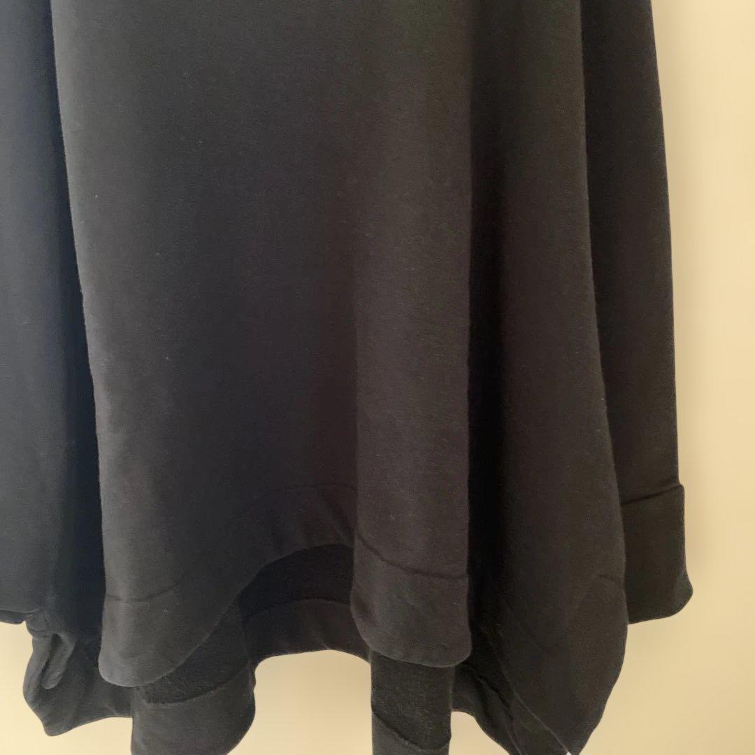 COGTHEBIGSMOKE コグザビッグスモーク　タートルネック黒スウェット