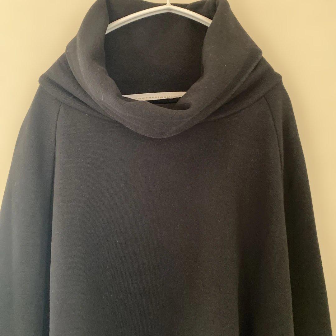 COGTHEBIGSMOKE コグザビッグスモーク　タートルネック黒スウェット