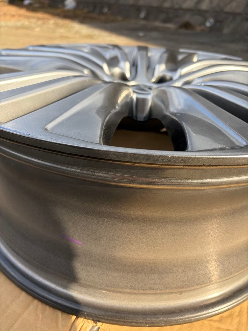 【送料無料】②トヨタ 19インチ 80ハリアー純正　アルミホイール